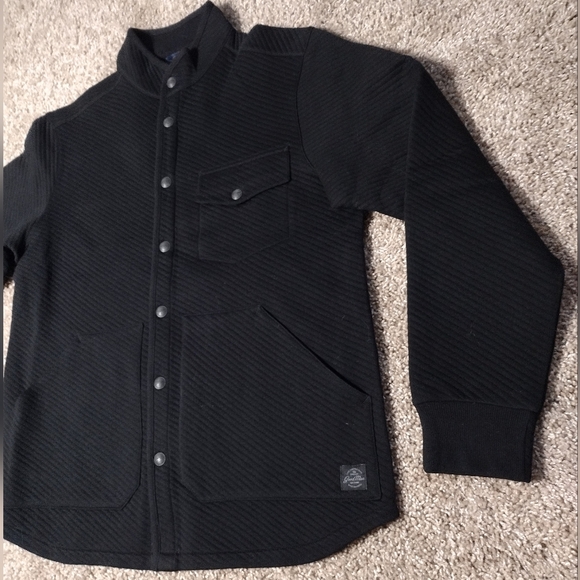 Good Man Brand Other - Good Man Brand Black Quilted Button-Up Jacket NWTA